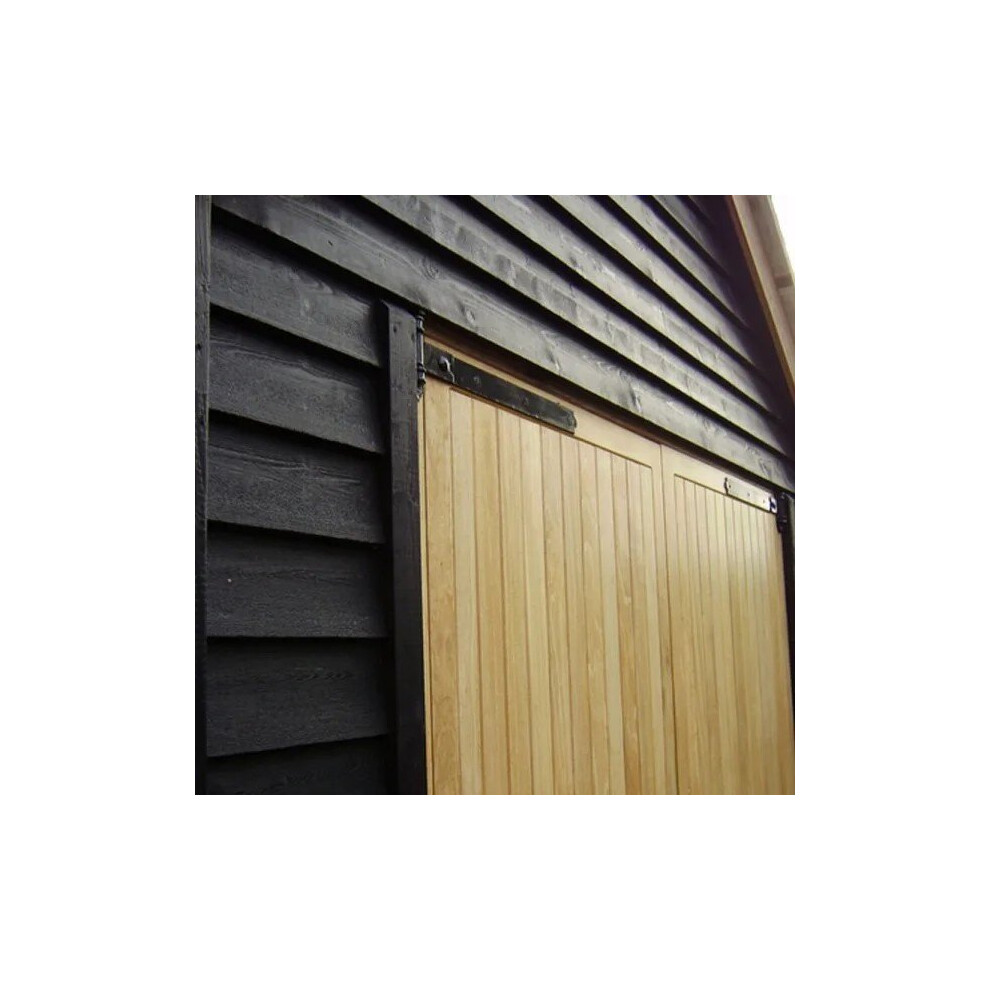 Black Painted Softwood Featheredge Bulk (L) 3.6M (W) 175Mm (T) 22Mm Pack Of 56 Pieces (14 Bundles) 5060631264016