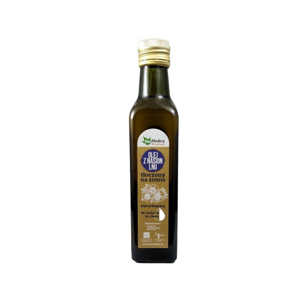 Ekamedica Linseed oil vitamin E - Olej lniany z witaminÄ E - 250ml