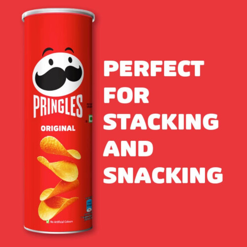 Pringles Original Crisps 165g X 6 1