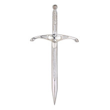Saltire Broad Sword Silver Kilt Pin CK13