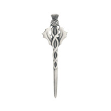 Scottish Thistle Matt Kilt Pin KP33M