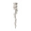 Thistle Weave Pewter Kilt Pin KP72P 1