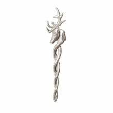 Stag Celtic Weave Kilt Pin KP73P