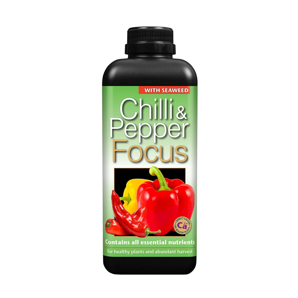 Growth Technology Ltd Plant Food Liquid Fertiliser Chilli/Pepper Focus Growth With Seaweed