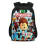 (Blue 3PCS Bags) 3pcs ROBLOX Game School Bag Backpack Student Casual Backpack 4