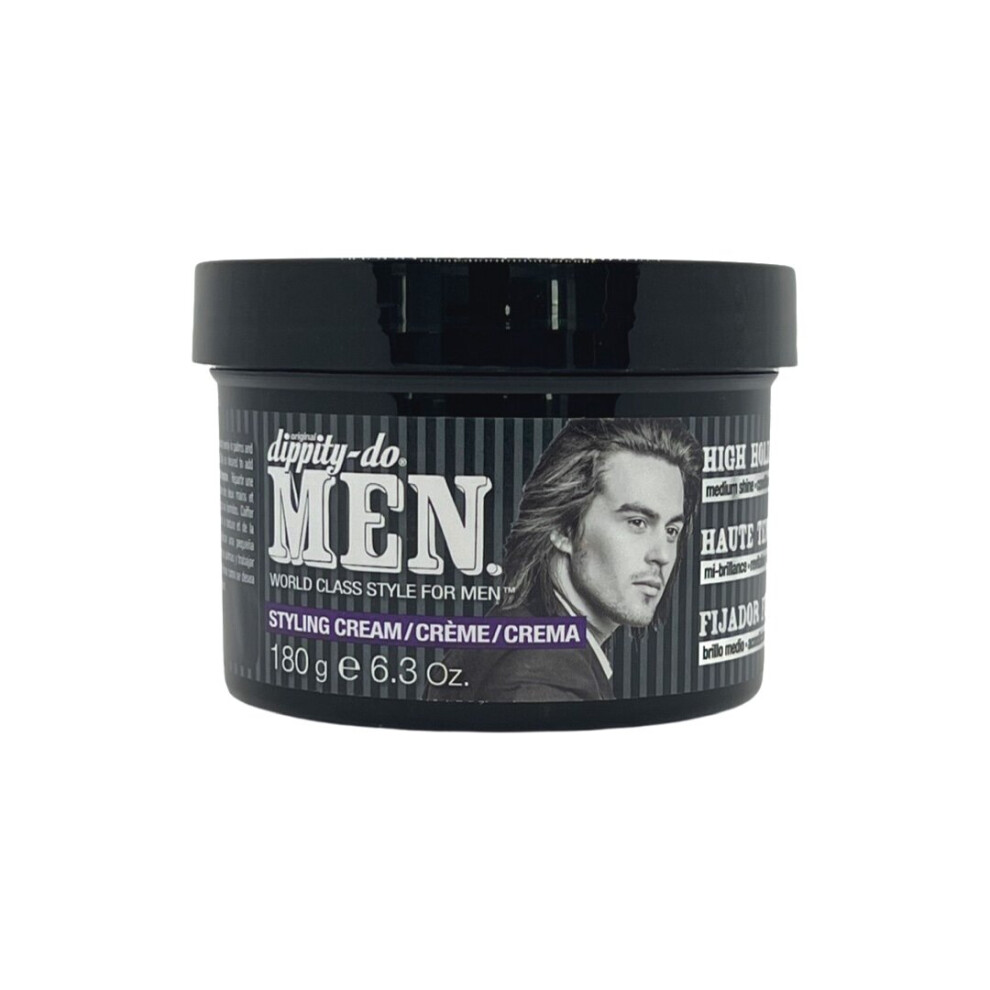 Dippity-do Men Styling Cream 6.3 Oz