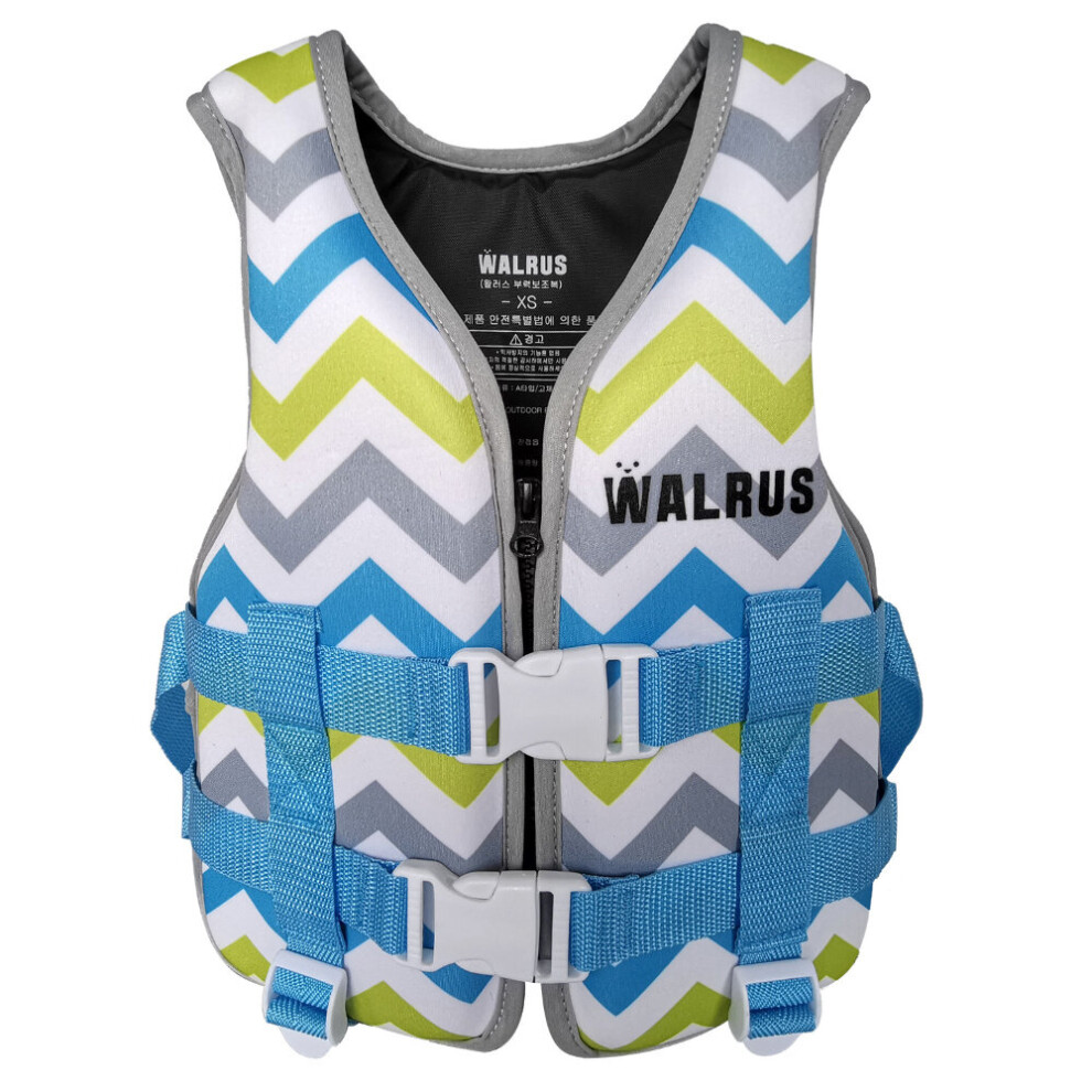 ( Color4) Child Life Jacket Neoprene Safety Life Vest Water Sports Fishing Water Ski Vest Kayaking Boating Swimming