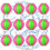 12PCS boules de lavage pour animaux de compagnie 1