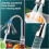 Kitchen Tap Spray Head Faucet Sprayer Attachment 3 Function Spray Head 7