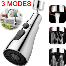 Kitchen Tap Spray Head Faucet Sprayer Attachment 3 Function Spray Head