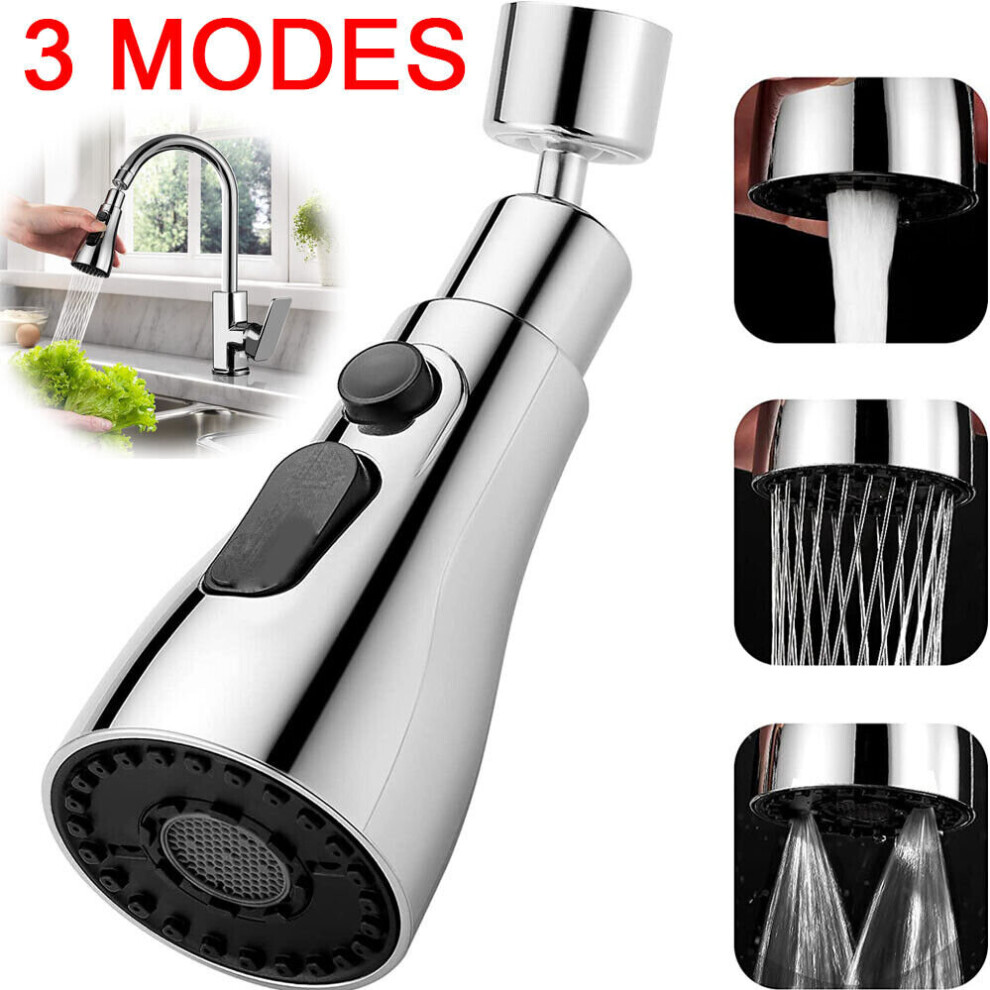 Kitchen Tap Spray Head Faucet Sprayer Attachment 3 Function Spray Head 9303332815078