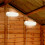 2x Solar Powered LED Light Rechargeable Garage Shed Light Garden 5