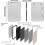 (Rectangular?900*600mm?) Modern Metal Framed Vanity Decorative Mirror 4