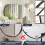 (Rectangular?1000*500mm?) Modern Metal Framed Vanity Decorative Mirror 6