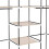 Folding Wardrobe Fabric Closet Clothes Storage Organiser Beige 9