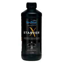 Lo-Chlor STARVER X Phosphate Remover 1 Litre: Clears water in 24h, boosts sanitiser and chlorinator efficiency, suitable for pools, ponds & aquariums