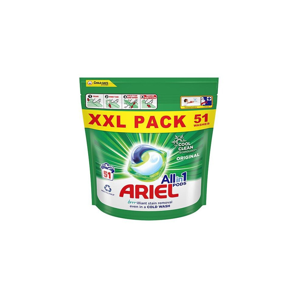 Ariel All-In-1 Pods Original 51 Washes