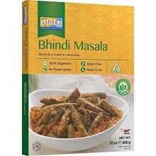 Ashoka Ready Meals Heat & Eat Bhindi Masala 280G (Pack of 1) - Spices
