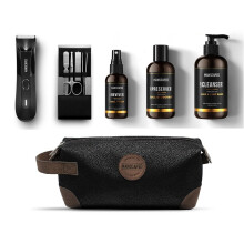 MANSCAPED Perfect Package 4.0 Kit Contains: The Lawn Mower 4.0 Electric Trimmer, Ball Deodorant, Body Wash, Performance Spray-on-Body Toner, Fo