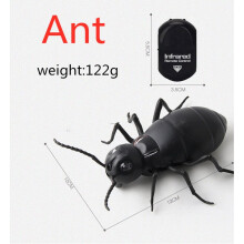 (ant) Infrared Remote Control Cockroach Toy Animal Trick Terrifying Mischief Kids Toys Funny Novelty Gift RC Spider Ant