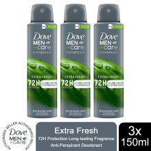 (Buy 3 - Extra Fresh) Dove Men+Care Advanced Antiperspirant Deodorant