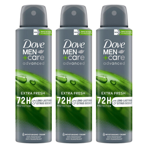 Dove (Buy 3 - Extra Fresh) Dove Men+Care Advanced Antiperspirant Deodorant 2