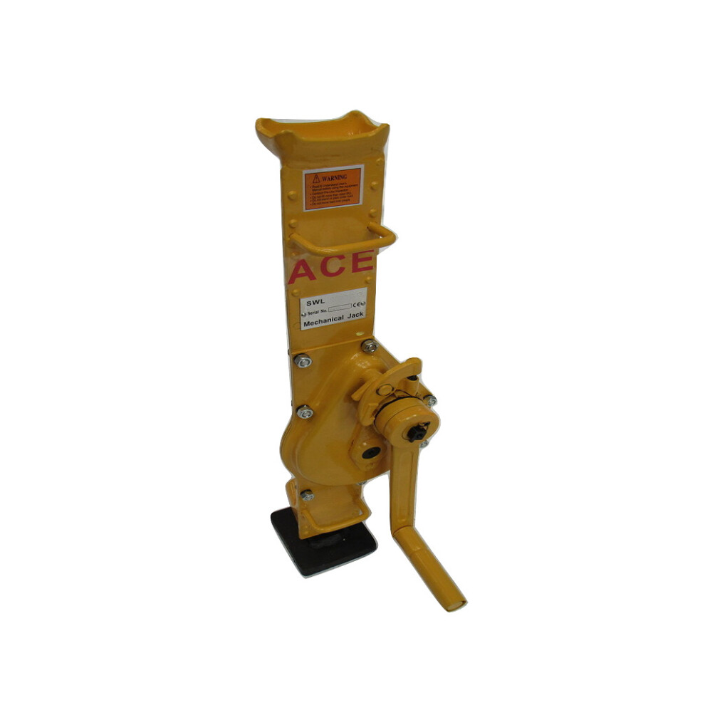 Low Profile Lifting Jack 5 Ton (Lift 5T Heavy Duty Vehicle) Yellow 600988547605