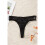 (L) Women's Black Lace Mesh Crochet Panty 6