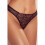 (M) Women's Black Lace Mesh Crochet Panty 2