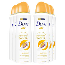 (Buy 6 - Passion Fruit & Lemongrass) Dove Advanced Care AP Deodorant Spray, 200ml