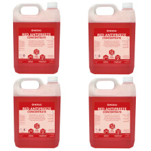 Hexeal Red OAT Antifreeze & Coolant -37C, 20L, Long-Life (2 Years), NAP-Free, Corrosion & Frost Protection