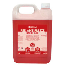 Hexeal Red Antifreeze & Coolant | 5L | -23ºC | Ready Mix | Longlife
