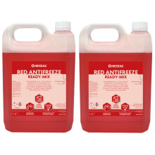 Hexeal Red Antifreeze & Coolant | 10L | -23ºC | Ready Mix | Longlife