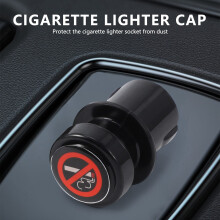 Lighter Socket Cover Cap 2 Pack, Universal Waterproof Dustproof Plug for Car Power Outlet Prevent Children From Putting Their Into the Power Socket