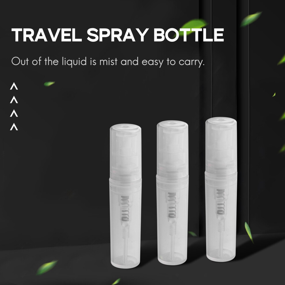 Tlily 50 X 2Ml Plastic Travel Spray Empty Transparent Perfume Atomizer New
