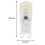 10 X G9 5W LED Dimmable Capsule Bulb Replace Light AC220-240V, Warm white 8