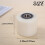 To Rotate pallet 80 * 70mm Nylon Beige + Silver 8