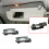 2Pcs Black Interior Dome Map Light for - CC Golf 1KD 947 109A 1K0947109 1