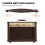 Amplifier Leather Handle Strap For AS50D AS100D Guitar AMP Speaker Cabinet(Brown) 2