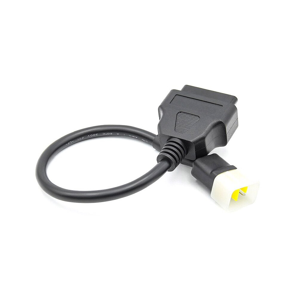6 Pin To Obd 16 Pin Adaptor Cable Motorcycle Fault Detection Connector For 4762016969363