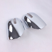 2Pcs Car ABS Chrome Rear View Side Mirror Cover Trim for Triton / L200 2015 - 2017