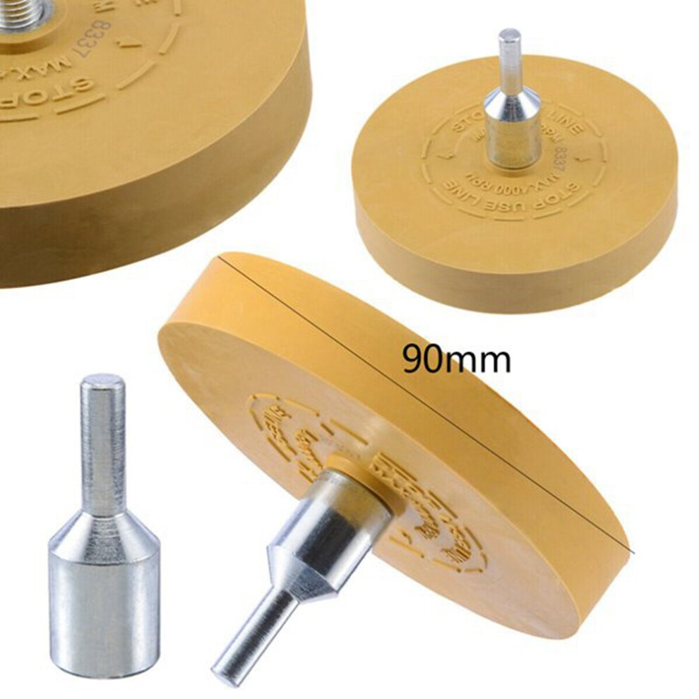 Car Decal Remover Pneumatic Rubber Remover Wheel Film Glue Removal Eraser Scraper Plate Paint Cleaner Polishing Tool 4762016967826