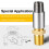 Liquid Propane Gas Fire Pits 1/2In Air Mixer Valve, Mixer Valve with High Capacity 90K BTU for Outdoor Propane Fire Pit 5