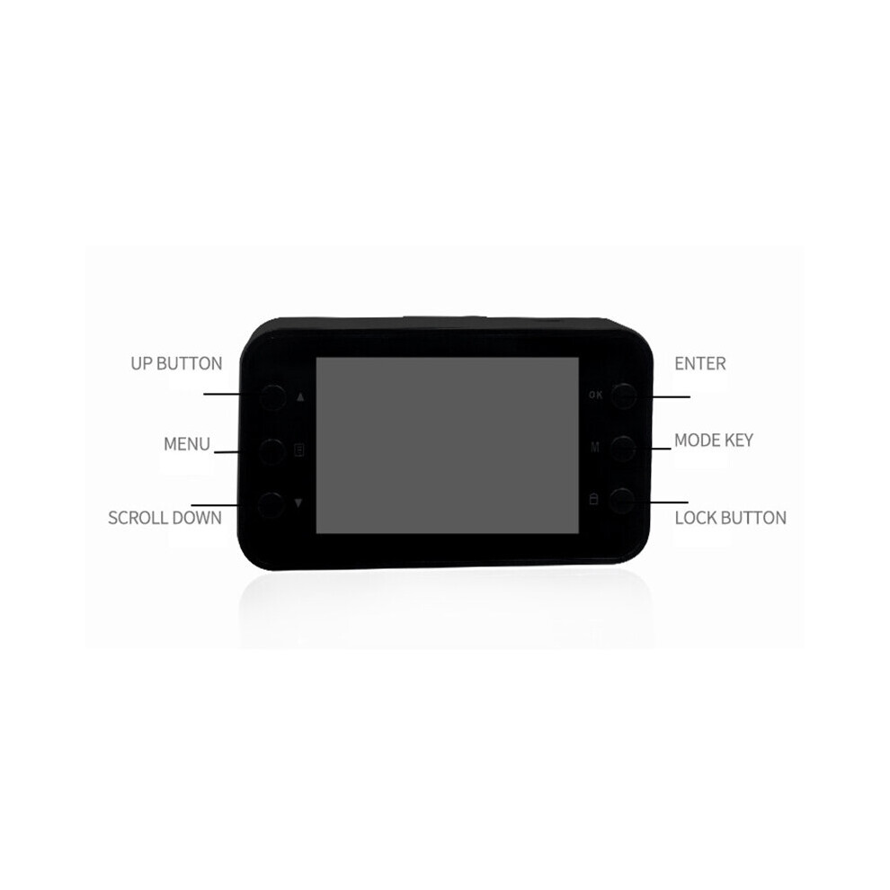 2.2 Inch Car Dvr Dash Camera Full 1080P Loop Recording Drive Recorder Wide Angle Night Vision Dashcam 4762016973438