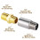Liquid Propane Gas Fire Pits 1/2In Air Mixer Valve, Mixer Valve with High Capacity 90K BTU for Outdoor Propane Fire Pit 7