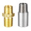 Liquid Propane Gas Fire Pits 1/2In Air Mixer Valve, Mixer Valve with High Capacity 90K BTU for Outdoor Propane Fire Pit 3