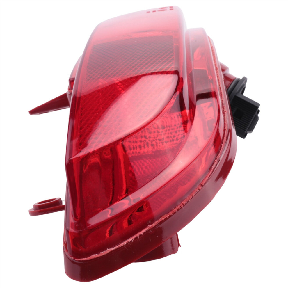 6350Ha With Bulb On The Left For 206 207 Car Rear Bumper Reverse Tail Fog Lamp Reflector Light 4762016970659