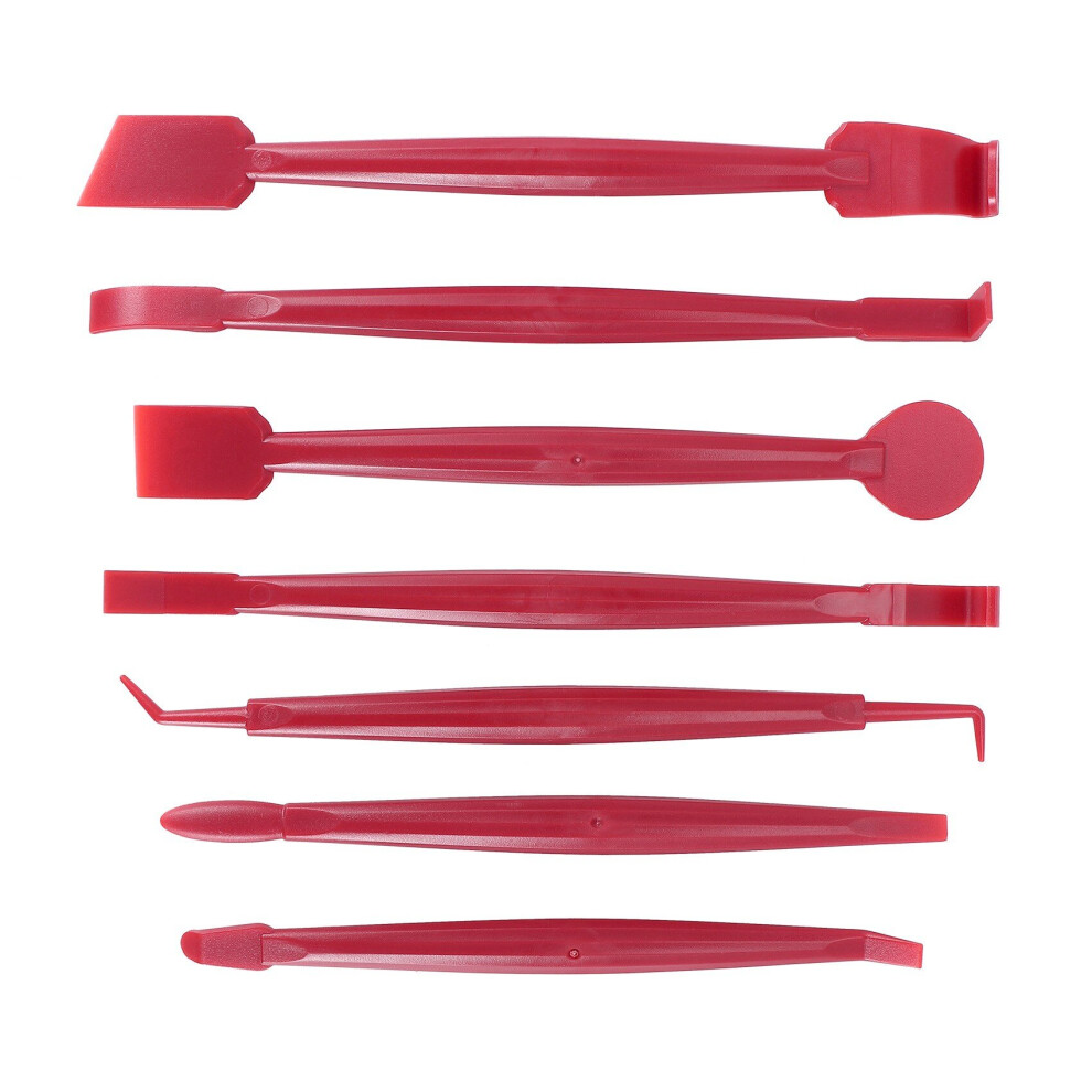 7Pcs Car Sticker Vinyl Wrap Film Squeegee Scraper Tools Car Stickers Installation Kit Cutter Knife 4762016973292