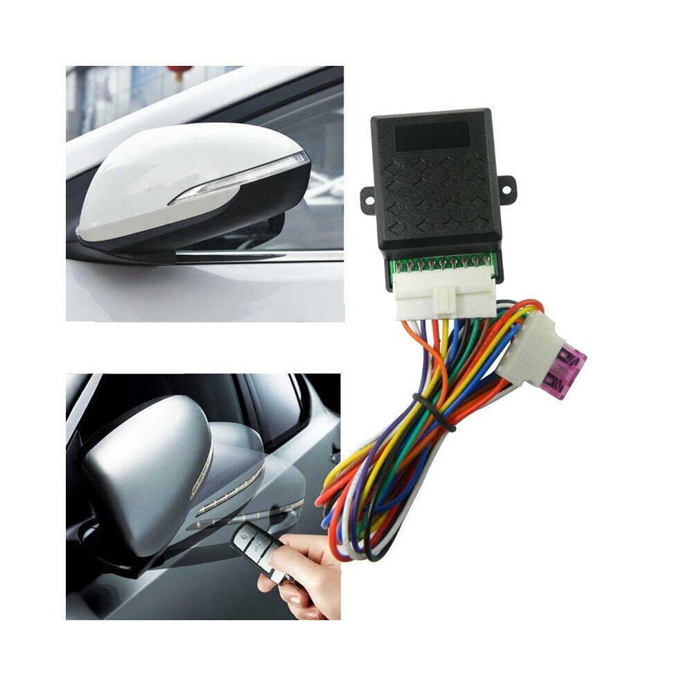 Auto Fold Unfold Side Mirror Rear View Mirror Folding Closer System Modules Universal Car Green 4762016955199