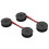 2Pack Typewriter Ribbon Twin Spool Typewriter Ribbon Red and Black Twin Spool Replacement Pack for Most Typewriter 2